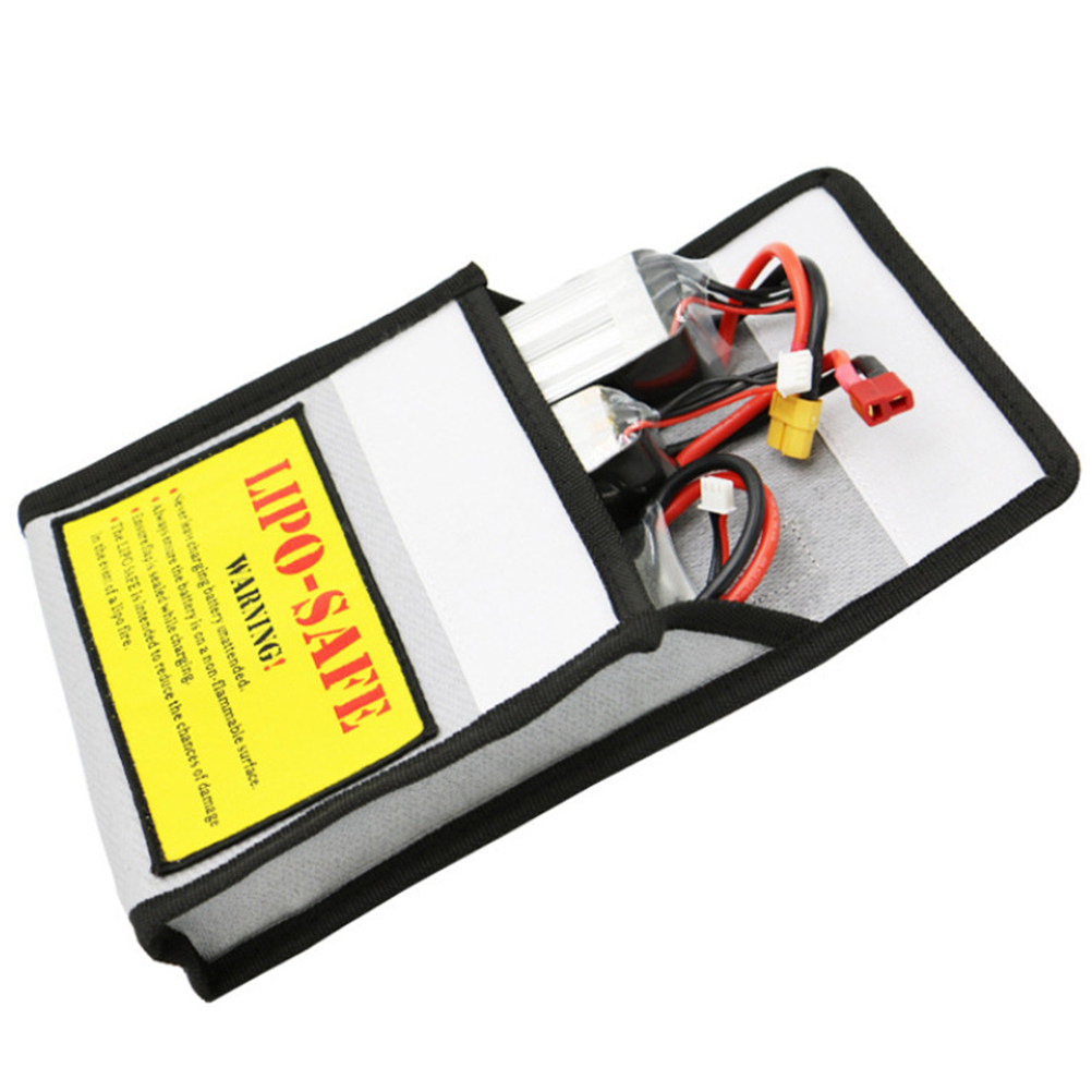 Lipo Battery Fireproof Safety Charge Box - 1개입 프리미엄 방화 방폭 배터리 보관