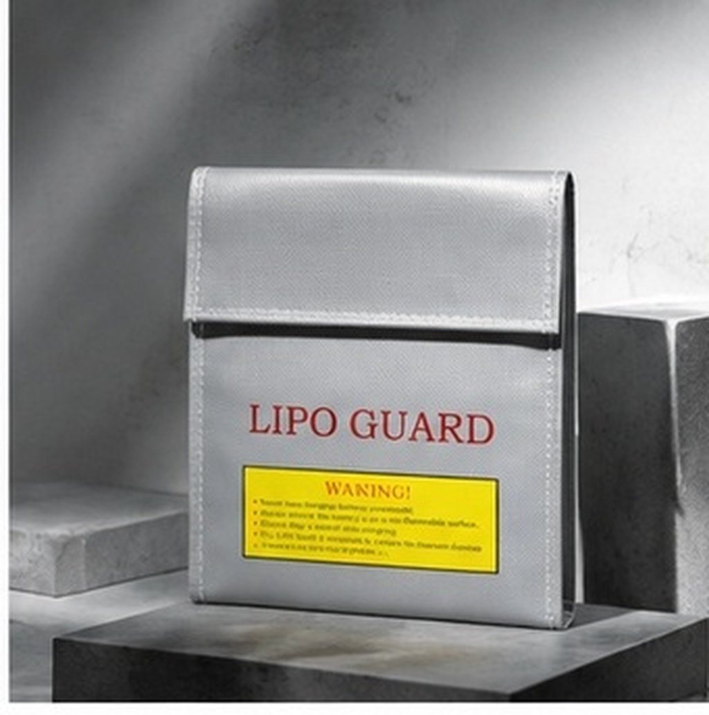 Lipo Battery Fireproof Safety Charge Box - 18x23cm 리포 안전 충전 가방 방화