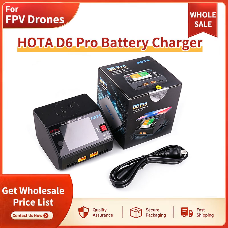 Hota D6 Pro Dual Lipo Charger - SNQP HOTA D6 Pro 배터리 충전기