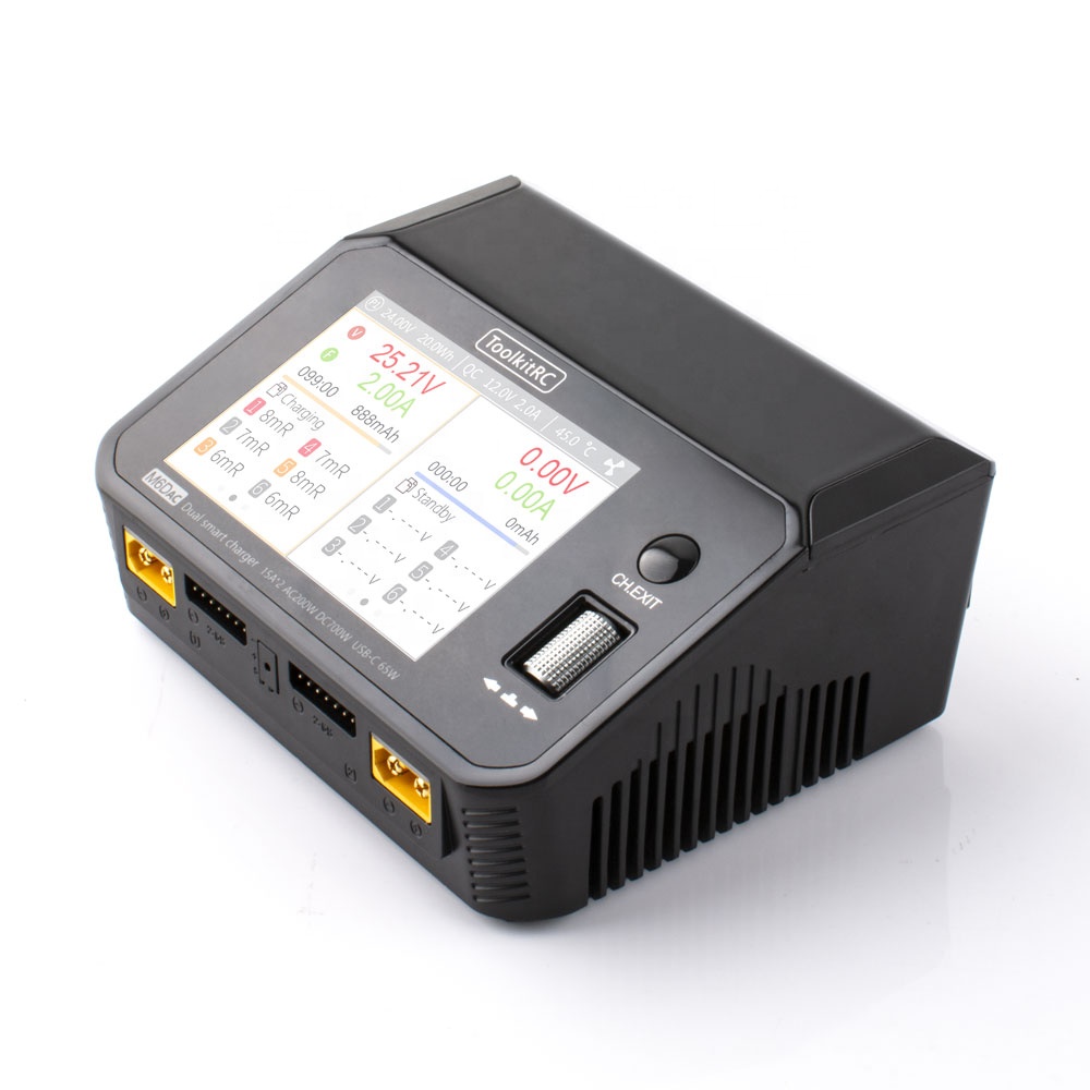 Toolkitrc M6Dac Smart Charger - 툴킷RC M6DAC 350W X 2 USB-C