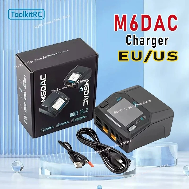 Toolkitrc M6Dac Smart Charger - ToolkitRC M6DAC V2 듀얼 채널 스마트