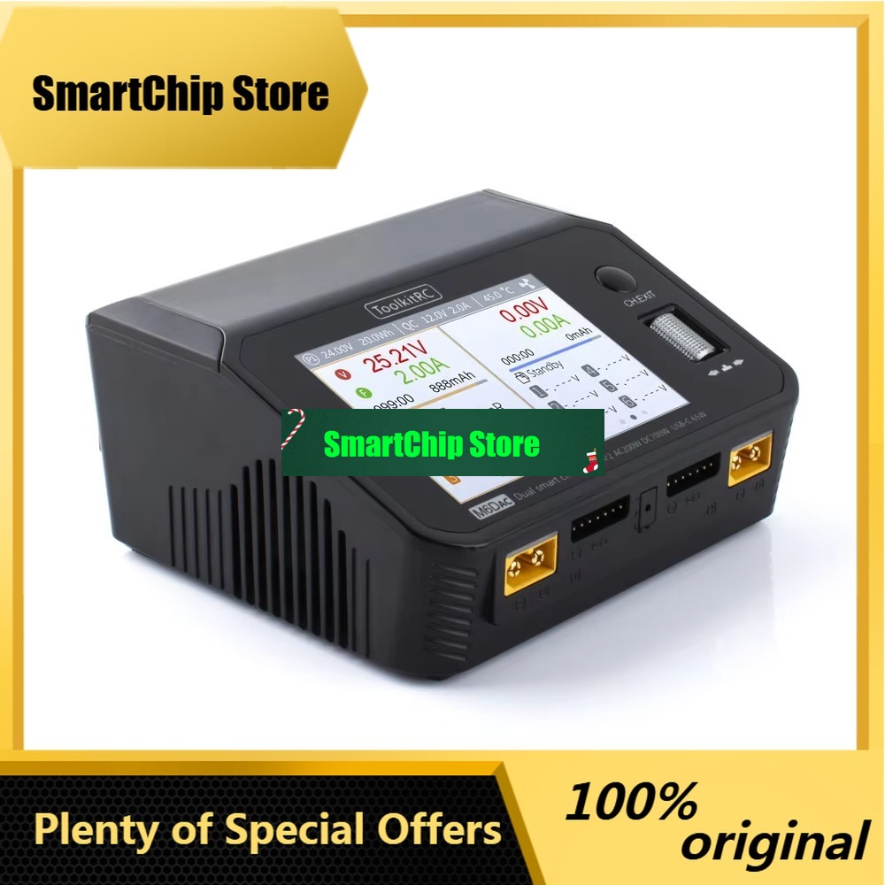 Toolkitrc M6Dac Smart Charger - SmCpToolkitRC M6DAC 듀얼 채널 스마트 리포