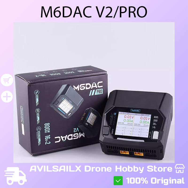 Toolkitrc M6Dac Smart Charger - 툴킷RC M6DAC V2 / 프로 듀얼