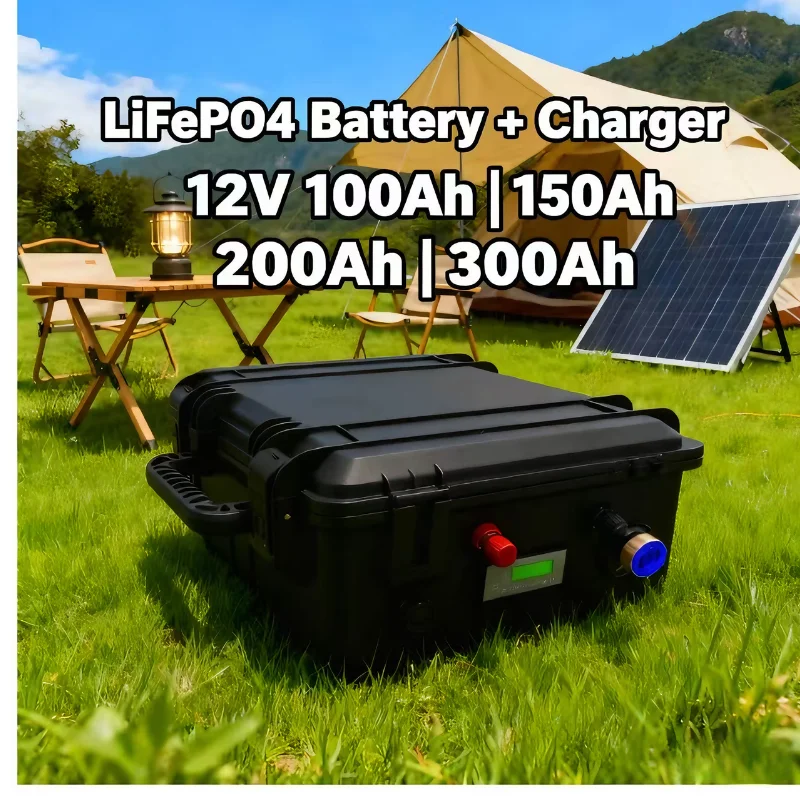 Lifepo4 12V 100Ah Bms Bluetooth - Lifepo4 리튬 인산철 배터리 팩 12V