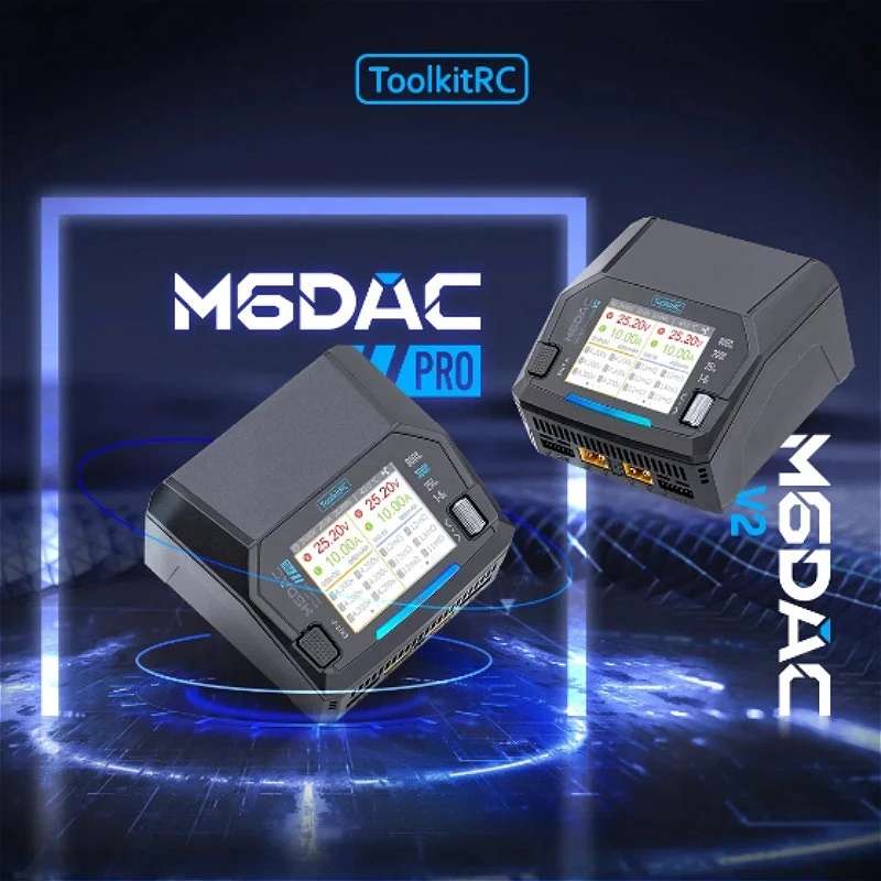 ToolkitRC M6DAC V2/Pro 듀얼 채널 스 - Toolkitrc M6Dac Smart Charger 리뷰 및 가격