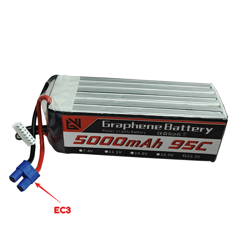 95C 대용량 6S 5000mAh LiPo 22.2V  - 6S Lipo Battery 22.2V 5000Mah 리뷰 및 가격