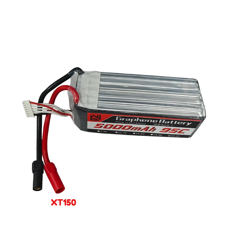 95C 대용량 6S 5000mAh LiPo 22.2V  - 6S Lipo Battery 22.2V 5000Mah 리뷰 및 가격