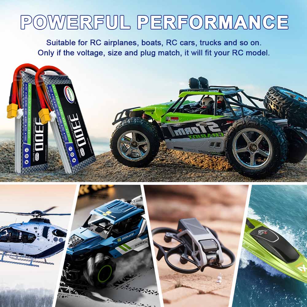 RC 리포 배터리 2S 3S 4S 5S 6S 2200  - 6S Lipo Battery 22.2V 5000Mah 리뷰 및 가격