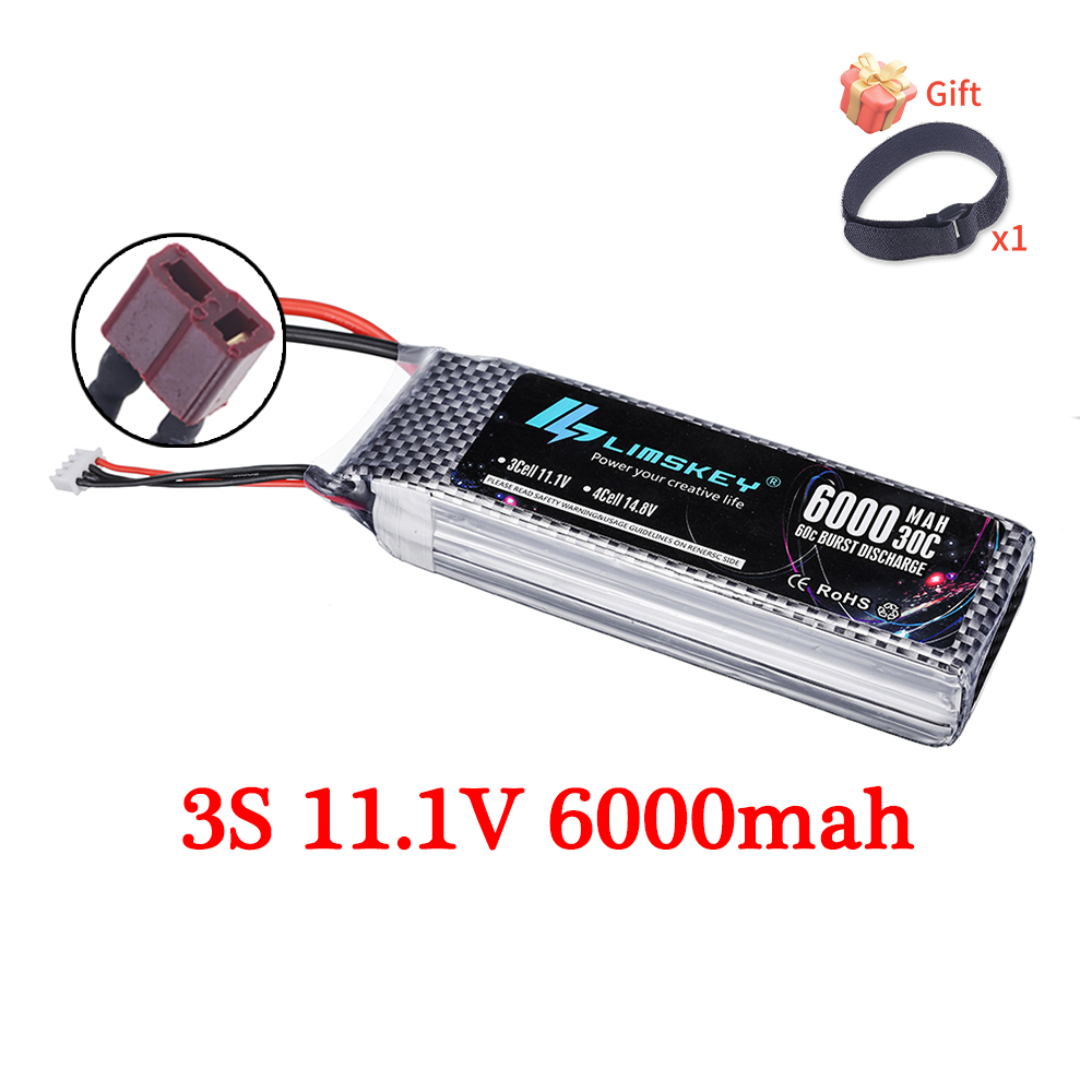 RC 드론용 LiPo 배터리, 쿼드로터 트럭 부품, R - 4S Lipo Battery 14.8V 6000Mah 리뷰 및 가격
