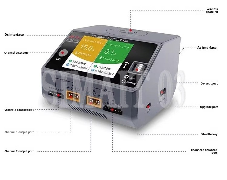 HOTA D6 Pro 스마트 밸런스 충전기 |   듀얼 - Hota D6 Pro Dual Lipo Charger 리뷰 및 가격