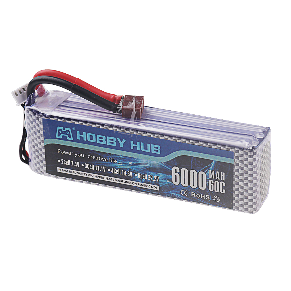 2S 3S 4S 6S 7.4V 11.1V 14.8V 2 - 4S Lipo Battery 14.8V 6000Mah 리뷰 및 가격