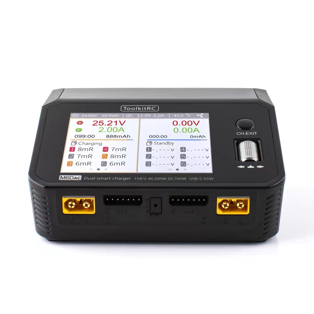 ToolkitRC M6DAC 350W X 2 USB-C - Toolkitrc M6Dac Smart Charger 리뷰 및 가격