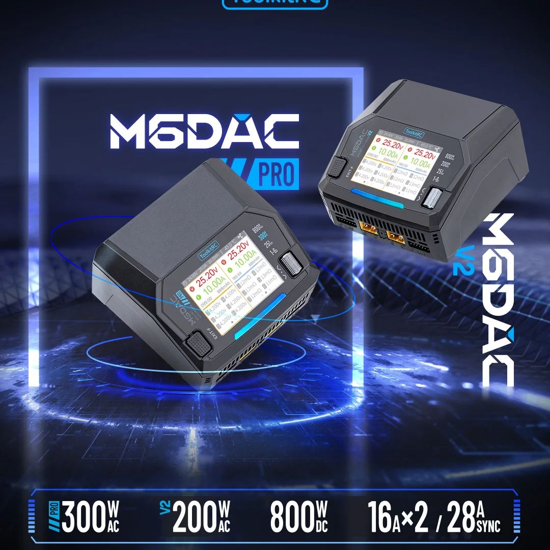 툴킷RC M6DAC PRO M6DAC V2 듀얼 채널  - Toolkitrc M6Dac Smart Charger 리뷰 및 가격