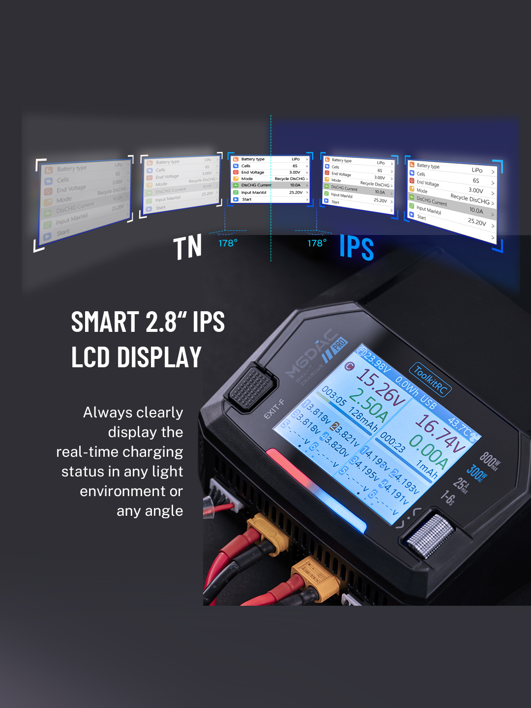 툴킷RC M6DAC PRO M6DAC V2 듀얼 채널  - Toolkitrc M6Dac Smart Charger 리뷰 및 가격