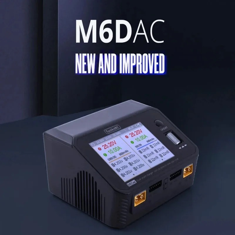 ToolkitRC M6DAC 듀얼 채널 스마트 리포 배 - Toolkitrc M6Dac Smart Charger 리뷰 및 가격