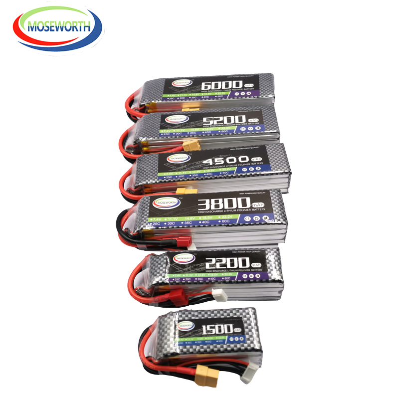 2S 3S 4S 6S RC LiPo 배터리 7.4V 1 - 4S Lipo Battery 14.8V 6000Mah 리뷰 및 가격