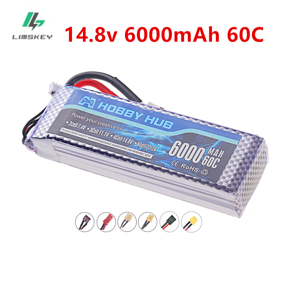 6000mAh 리포 14.8V 배터리 4S 6000mA - 4S Lipo Battery 14.8V 6000Mah 리뷰 및 가격