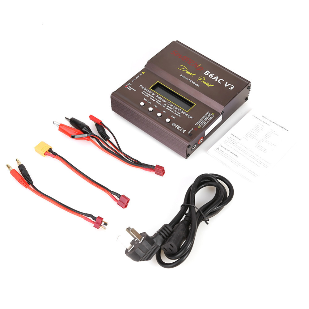 새로운 80W imax B6AC V3 RC 헬리콥터 용 - Toolkitrc M6Dac Smart Charger 리뷰 및 가격