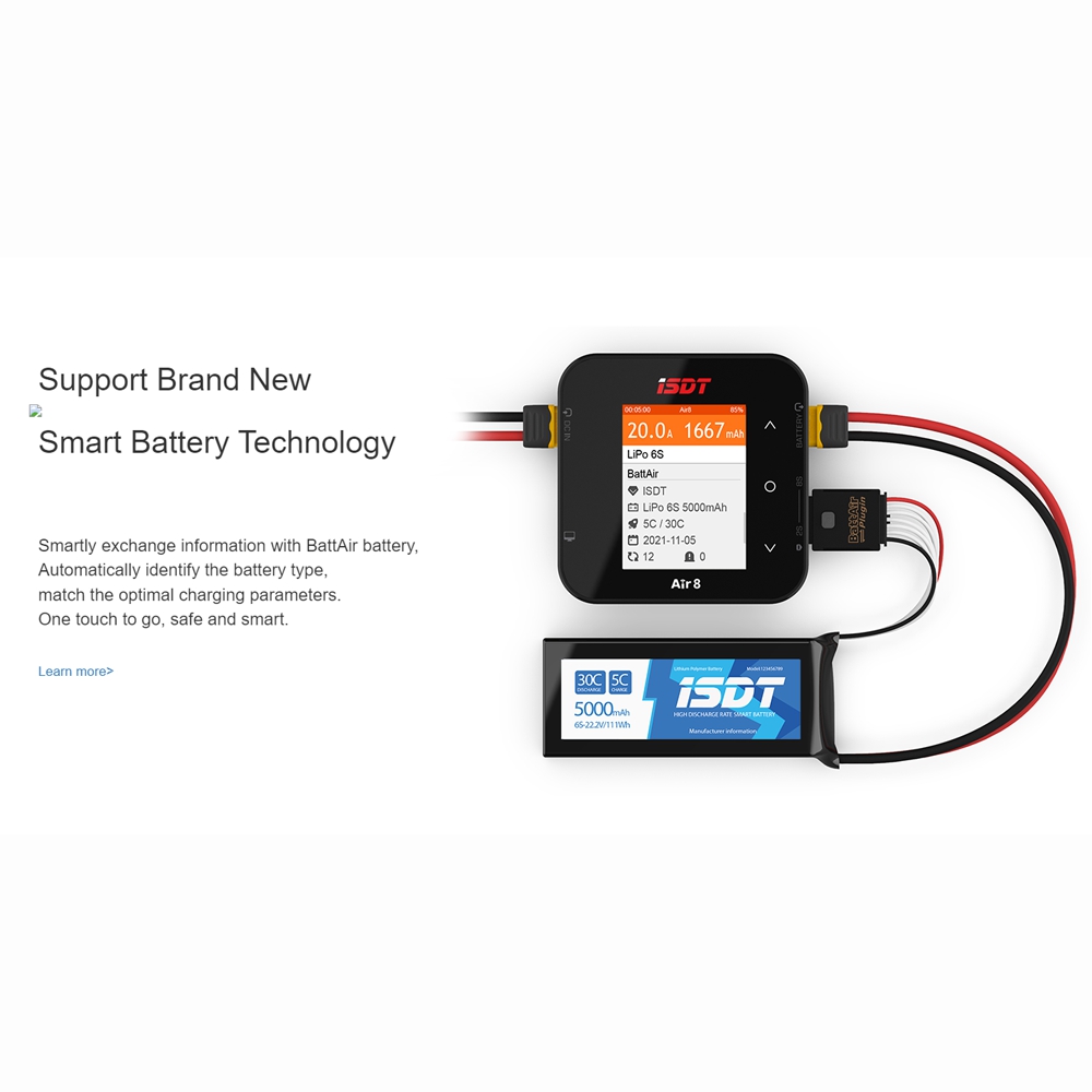 새로운 ISDT Air8 Lipo 파워 밸런스 배터리  - Isdt Air8 8S Lipo Charger 리뷰 및 가격