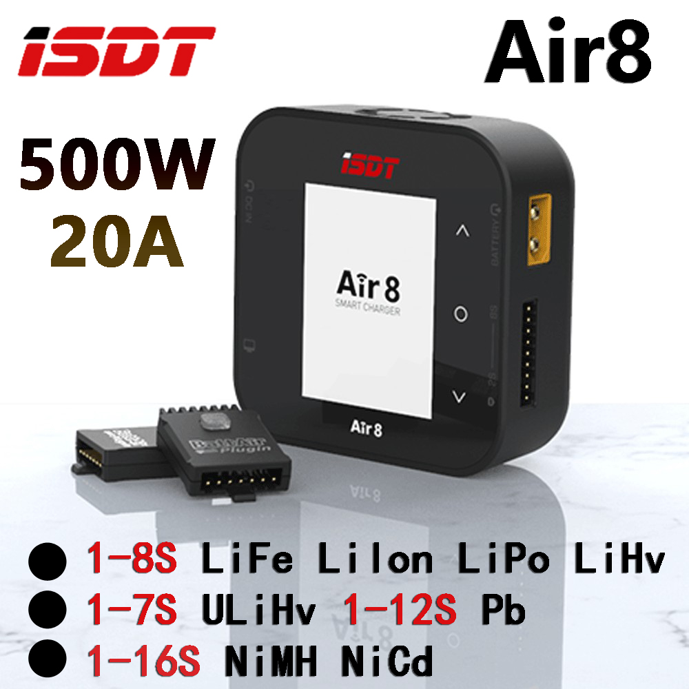 ISDT Air8 DC 500W 스마트 밸런스 배터리  - Isdt Air8 8S Lipo Charger 리뷰 및 가격