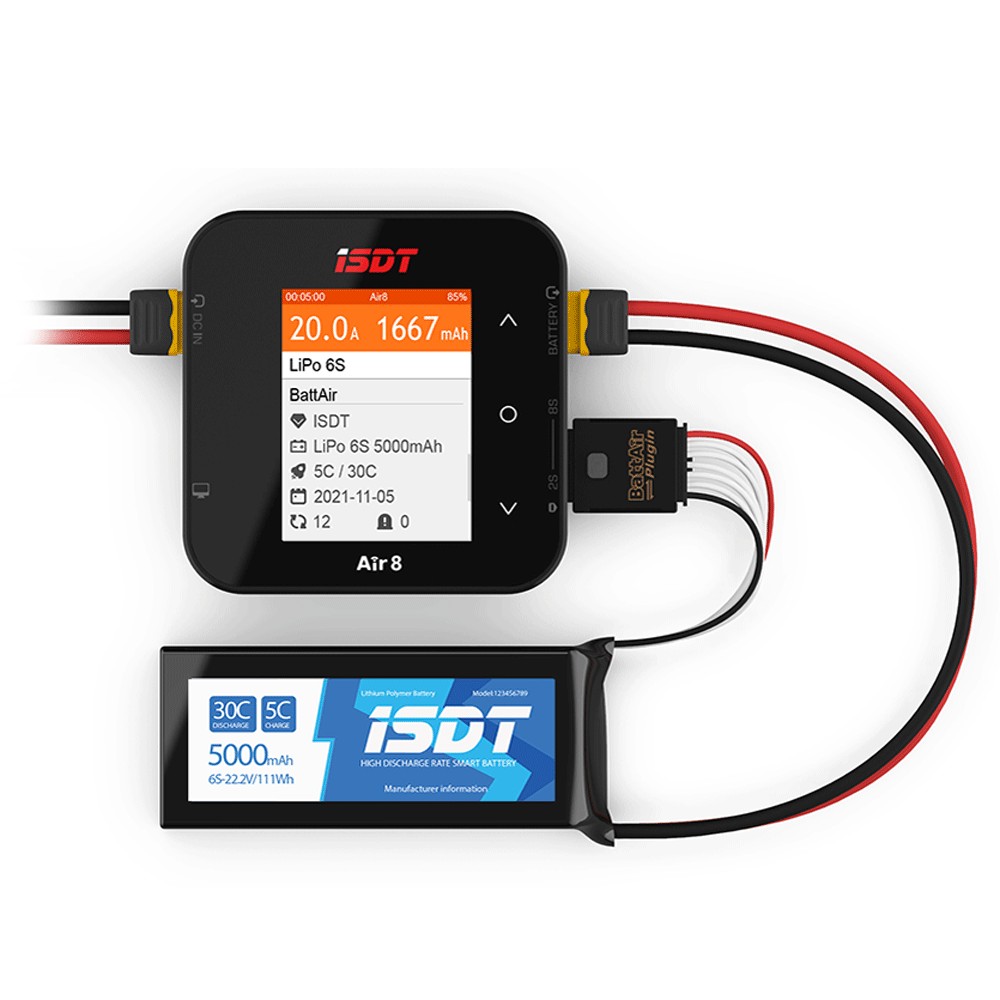 ISDT Air8 DC 500W 스마트 밸런스 배터리  - Isdt Air8 8S Lipo Charger 리뷰 및 가격
