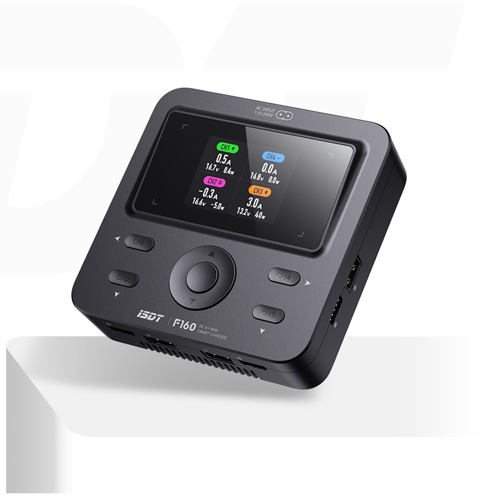 ISDT F160 4CH AC 쿼드 채널 스마트 충전기 - Toolkitrc M6Dac Smart Charger 리뷰 및 가격
