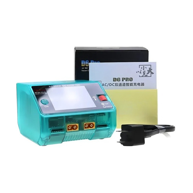 핫세일 D6 Pro 스마트 플러그인 충전기 AC200W - Hota D6 Pro Dual Lipo Charger 리뷰 및 가격